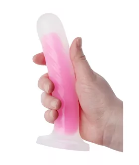 Nood Colours Glow In The Dark Dildo With Heart Shaped Base