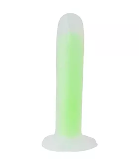 Nood Colours Glow In The Dark Dildo With Heart Shaped Base