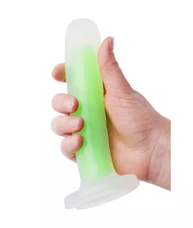 Nood Colours Glow In The Dark Dildo With Heart Shaped Base