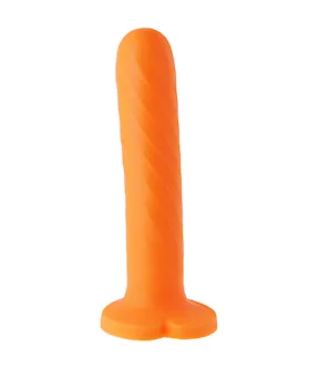Nood Colours Dual Density Dildo With Heart Shaped Base