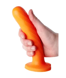 Nood Colours Dual Density Dildo With Heart Shaped Base