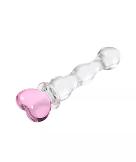 Lucent Heartfelt Glass Massager