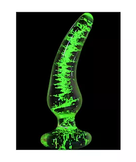 Lucent Glow In The Dark Pepper Glass Wand