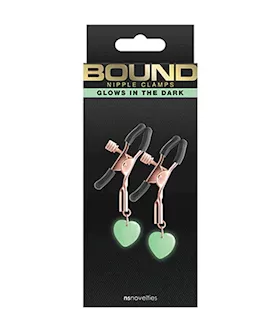 Bound Glow In The Dark Nipple Clamps G3