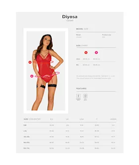 Obsessive Diyosa Corset & Panties