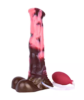Wild Wary Centaur Warrior Squirting Fantasy Dildo With Balls