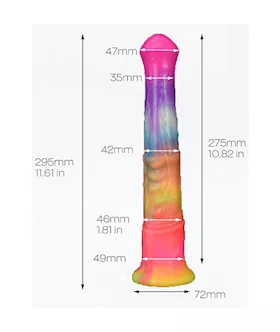 Wild Defiant Charging Colt Glow In The Dark Fantasy Dildo