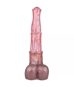 Wild Brawny Mustang Fantasy Dildo With Balls
