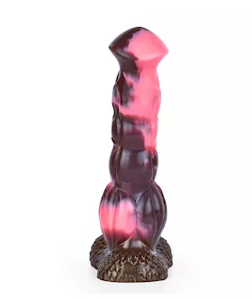 Wild Knotted Stallion Fantasy Dildo With Balls