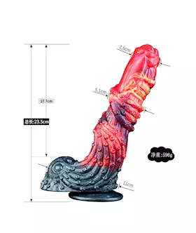Wild Krakens Wake Fantasy Dildo