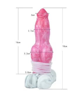 Wild Rising Phoenix Knotted Squirting Fantasy Dildo