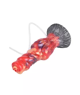 Wild Menacing Hellhound Knotted Squirting Fantasy Dildo