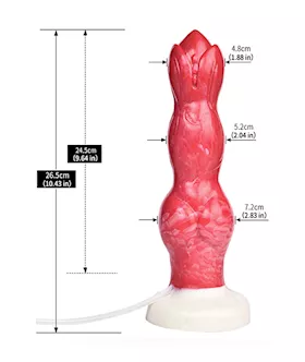 Wild Hive Queen Knotted Squirting Fantasy Dildo