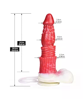 Wild Shifting Sphinx Squirting Fantasy Dildo With Balls