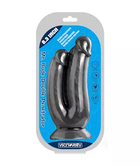 Mr Rude Veiny Double Penetrator Dildo