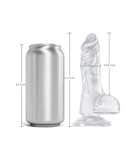 Mr Rude Crystal Jellies Dildo