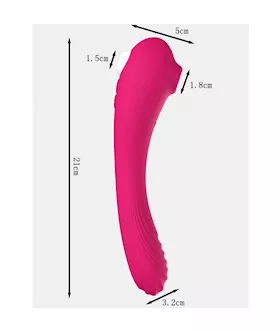 Bendable Double-ended Suction Vibe