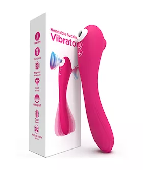 Bendable Double-ended Suction Vibe