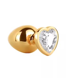 Jewelled Secret Heart Butt Plug