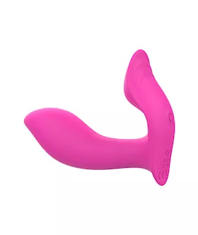 Vibrating Remote Controlled Angled Plug