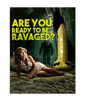 Scaly Swamp Monster - 3 Foot Giant Dildo