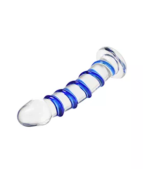 G-spot Spiral Glass Dildo