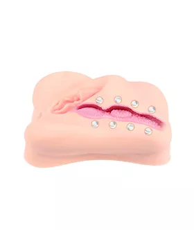 Mini Hips Adarashi Two Beaded Dual Layer Masturbator