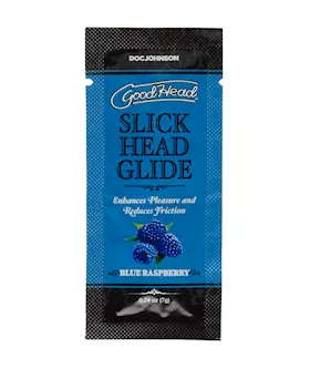 GoodHead Slick Head Glide Oral Gel  Blue Raspberry