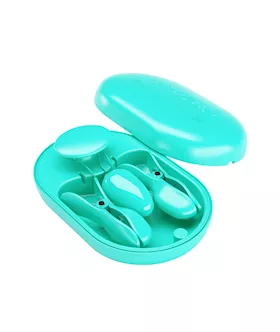 Surprise Box Electroshock Vibrating Nipple Clamps And Bullet Vibe