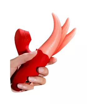 Lusty Licking Tongue Suction Vibrator