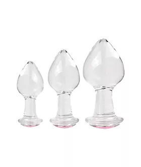 Juicy Jewel Butt Plug Set