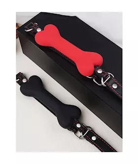 Dogged Silicone Bone Gag