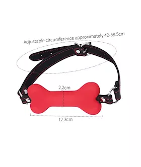Dogged Silicone Bone Gag