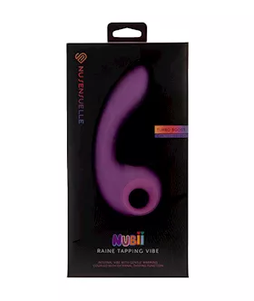 Nu Sensuelle Raine Nubii Tapping Dual Stimulation Vibrator
