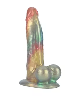 Cheeky Clown Colourful Dildo