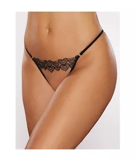 Allure Love Me Love Me Not Thong