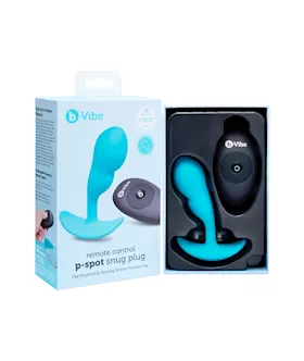 B Vibe Remote Control P-spot Snug Plug 