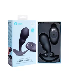 B Vibe Remote Control P-spot Snug Plug 