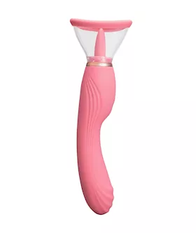 Le Wand Lick 3-in-1 Rechargeable Double-ended Vibrator 