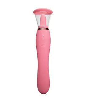 Le Wand Lick 3-in-1 Rechargeable Double-ended Vibrator 
