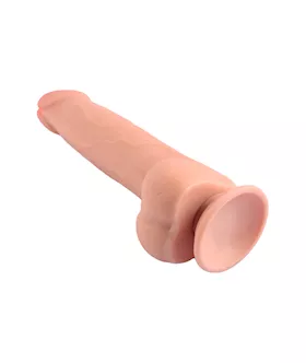 Ruler Sliding Skin Dual Layer Dildo