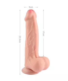 Prodigy Sliding Skin Dual Layer Dildo