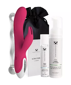 Amore Shapeshifter Rabbit Vibrator  Essentials Bundle