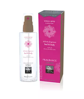 SHIATSU Cherry  White Lotus Scented Bed  Body Spray 100ml