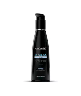 Wicked Aqua Chill Cooling Water Based Lubricant 120ml