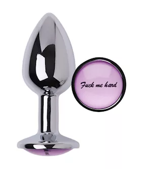 Kinki Fuck Me Hard Steel Butt Plug