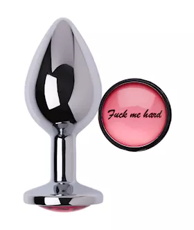 Kinki Fuck Me Hard Steel Butt Plug