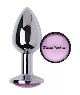 Kinki Wanna Fuck Me Steel Butt Plug