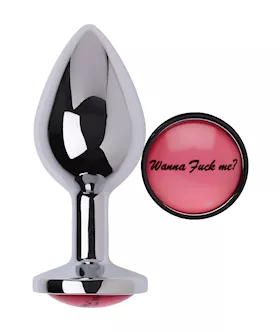 Kinki Wanna Fuck Me Steel Butt Plug