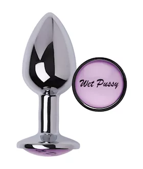 Kinki Wet Pussy Steel Butt Plug